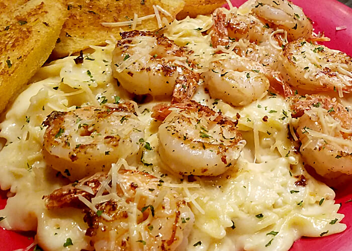 Shrimp Alfredo